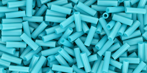 TOHO Bugle #2 (6mm) : Opaque Turquoise