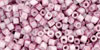 TOHO - Cube 1.5mm : Marbled Opaque Pink/Pink