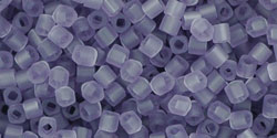 TOHO - Cube 1.5mm : Transparent-Frosted Sugar Plum