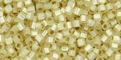 TOHO - Cube 1.5mm : Silver-Lined Milky Lt Jonquil