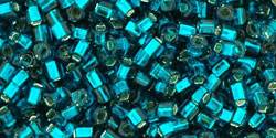 TOHO - Cube 1.5mm : Silver-Lined Teal