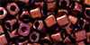 TOHO - Cube 4mm : Dk Bronze
