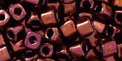 TOHO - Cube 4mm : Dk Bronze