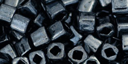 TOHO - Cube 4mm : Metallic Hematite