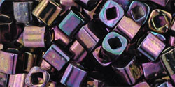 TOHO - Cube 4mm : Metallic Iris - Purple