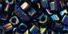 TOHO - Cube 4mm : Metallic Rainbow Iris