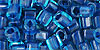TOHO - Cube 4mm : Inside-Color Aqua/Capri-Lined