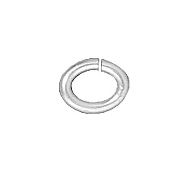 TierraCast : Jumpring - Small Oval 20 Gauge, Silver-Plated