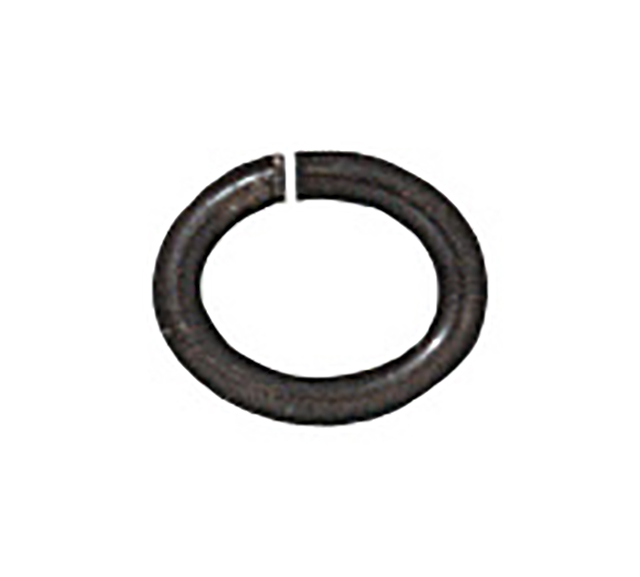 TierraCast : Jumpring - Medium Oval 20 Gauge, Black-Plated