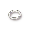 TierraCast : Jumpring - Large Oval 17 Gauge, Silver-Plated