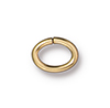 TierraCast : Jumpring - Large Oval 17 Gauge, Gold-Plated