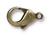 TierraCast : Lobster Clasp - 15 x 9 mm, Brass Oxide