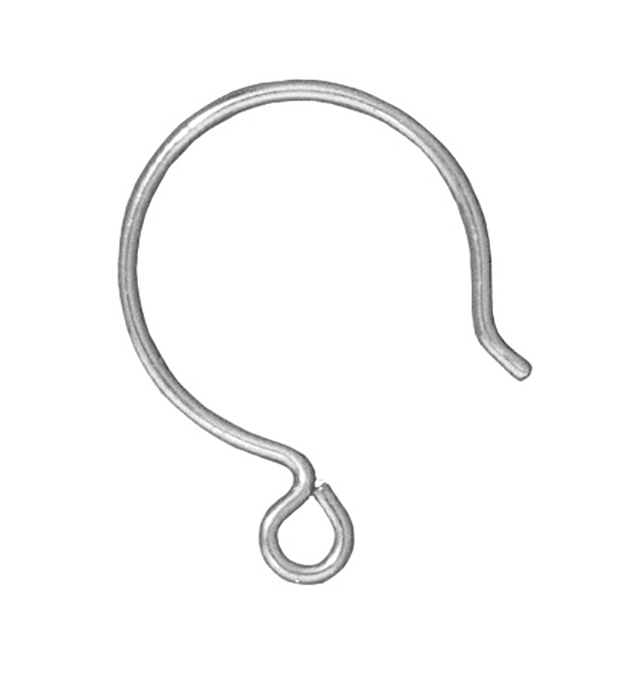 TierraCast : Earwire - Hoop Reg Loop .09, Sterling Silver