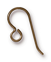 TierraCast : Earwire - 20g Regular Loop, Niobium Brass