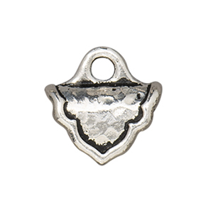 TierraCast : Crimp End - Palace, Antique Silver