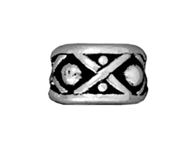 TierraCast : Bead - 8 mm Legend LH, Antique Silver