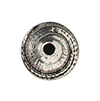 TierraCast : Bead Cap - 7 mm Shell, Antique Silver