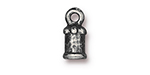 TierraCast : Cord End - 2mm Palace, Antique Pewter