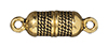 TierraCast : Magnetic Clasp Set - 5 mm Rope, Antique Gold