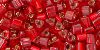 TOHO - Triangle 8/0 : Silver-Lined Ruby