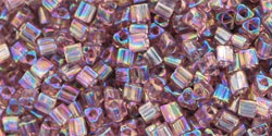 TOHO - Triangle 11/0 : Transparent-Rainbow Lt Amethyst