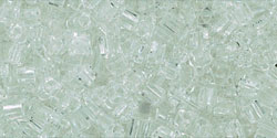 TOHO - Triangle 11/0 : Transparent Crystal
