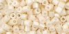 TOHO - Hexagon 8/0 : Opaque-Lustered Lt Beige