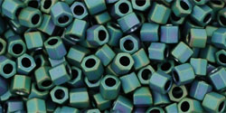 TOHO - Hexagon 8/0 : Matte-Color Iris - Teal