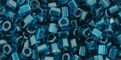 TOHO - Hexagon 8/0 : Transparent Capri Blue