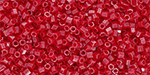 TOHO - Hexagon 15/0 : Opaque-Lustered Cherry