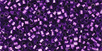 TOHO Hexagon 15/0 : Inside-Color Orchid Purple/Silver-Lined