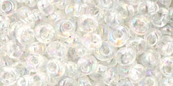 TOHO - Magatama 3mm : Transparent-Rainbow Crystal