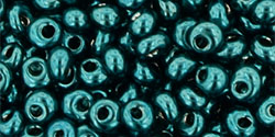 TOHO - Magatama 3mm : Higher-Metallic Teal Hematite