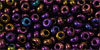TOHO - Magatama 3mm : Metallic Iris - Purple