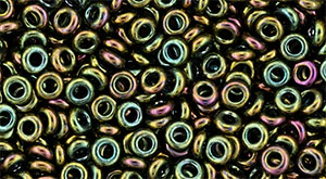 TOHO - Demi Round 8/0 3mm : Higher-Metallic Iris - Olivine