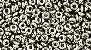 TOHO - Demi Round 8/0 3mm : Nickel