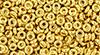 TOHO - Demi Round 8/0 3mm : Metallic 24K Gold Plated