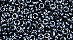 TOHO - Demi Round 8/0 3mm : Metallic Hematite