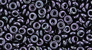 TOHO - Demi Round 8/0 3mm : Metallic Amethyst Gun Metal