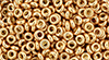 TOHO - Demi Round 8/0 3mm : PermaFinish - Galvanized Rose Gold