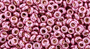 TOHO - Demi Round 8/0 3mm : PermaFinish - Galvanized Pink Lilac