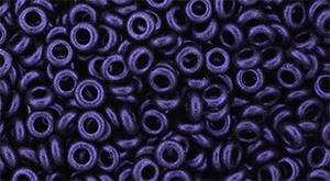 TOHO - Demi Round 8/0 3mm : HYBRID Metallic Suede - Purple