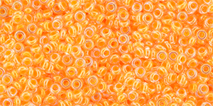 TOHO - Demi Round 11/0 2.2mm : Luminous Neon Tangerine