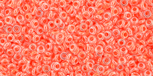 TOHO - Demi Round 11/0 2.2mm : Luminous Neon Salmon