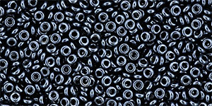 TOHO - Demi Round 11/0 2.2mm : Metallic Hematite