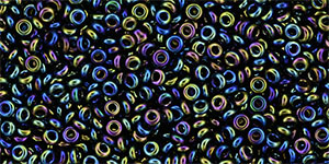 TOHO - Demi Round 11/0 2.2mm : Metallic Rainbow Iris