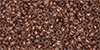 TOHO - Demi Round 11/0 2.2mm : HYBRID ColorTrends: Transparent - Iced Coffee