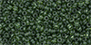 TOHO - Demi Round 11/0 2.2mm : HYBRID ColorTrends: Transparent - Green Flash