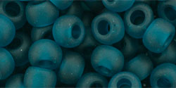 TOHO - Round 3/0 : Transparent-Frosted Teal