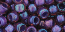 TOHO - Round 3/0 : Inside-Color Rainbow Rosaline/Opaque Purple-Lined
